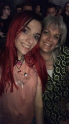 My mom & I at the Show